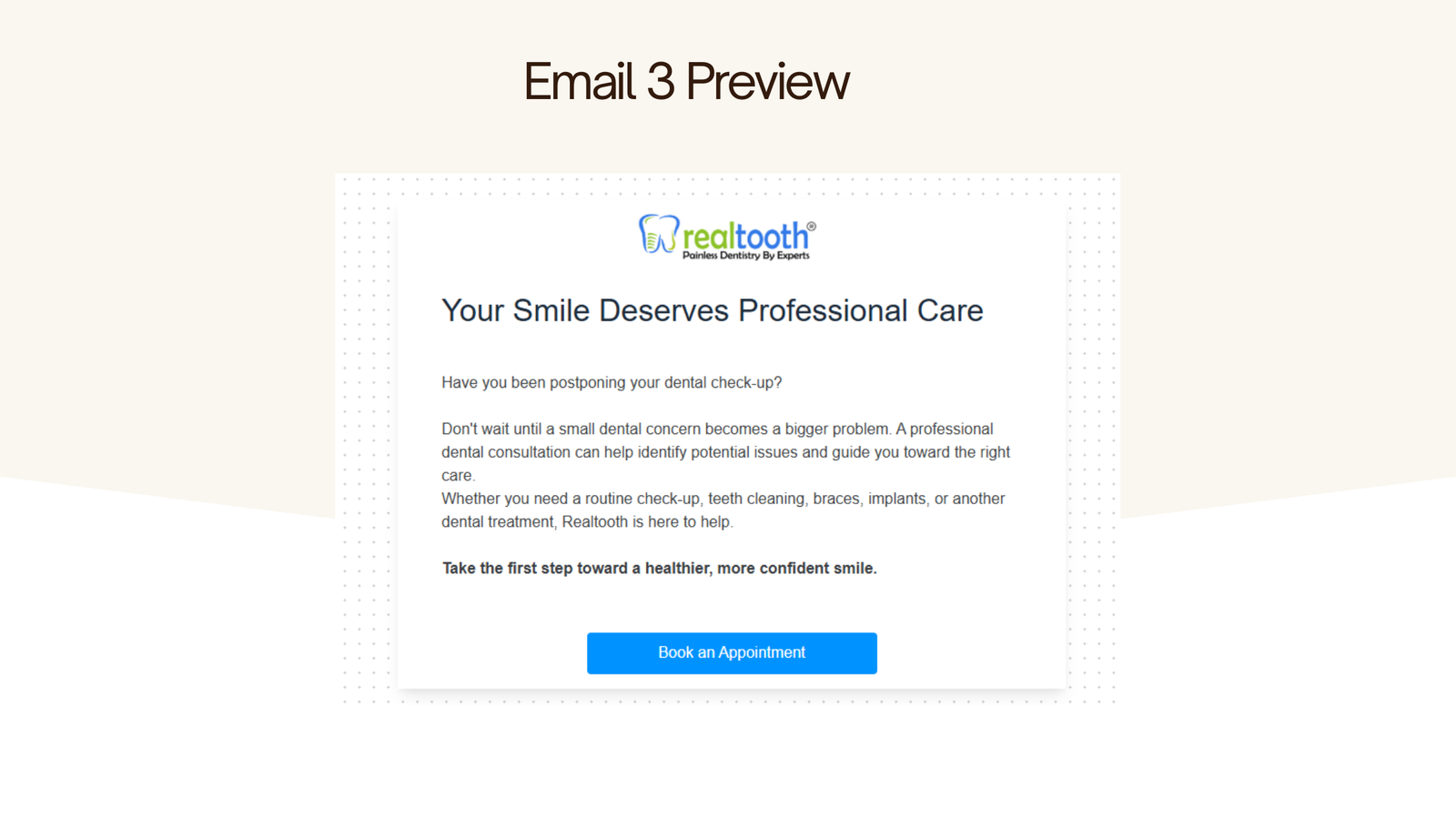 Email Marketing Workflow — Email 3 — Preview