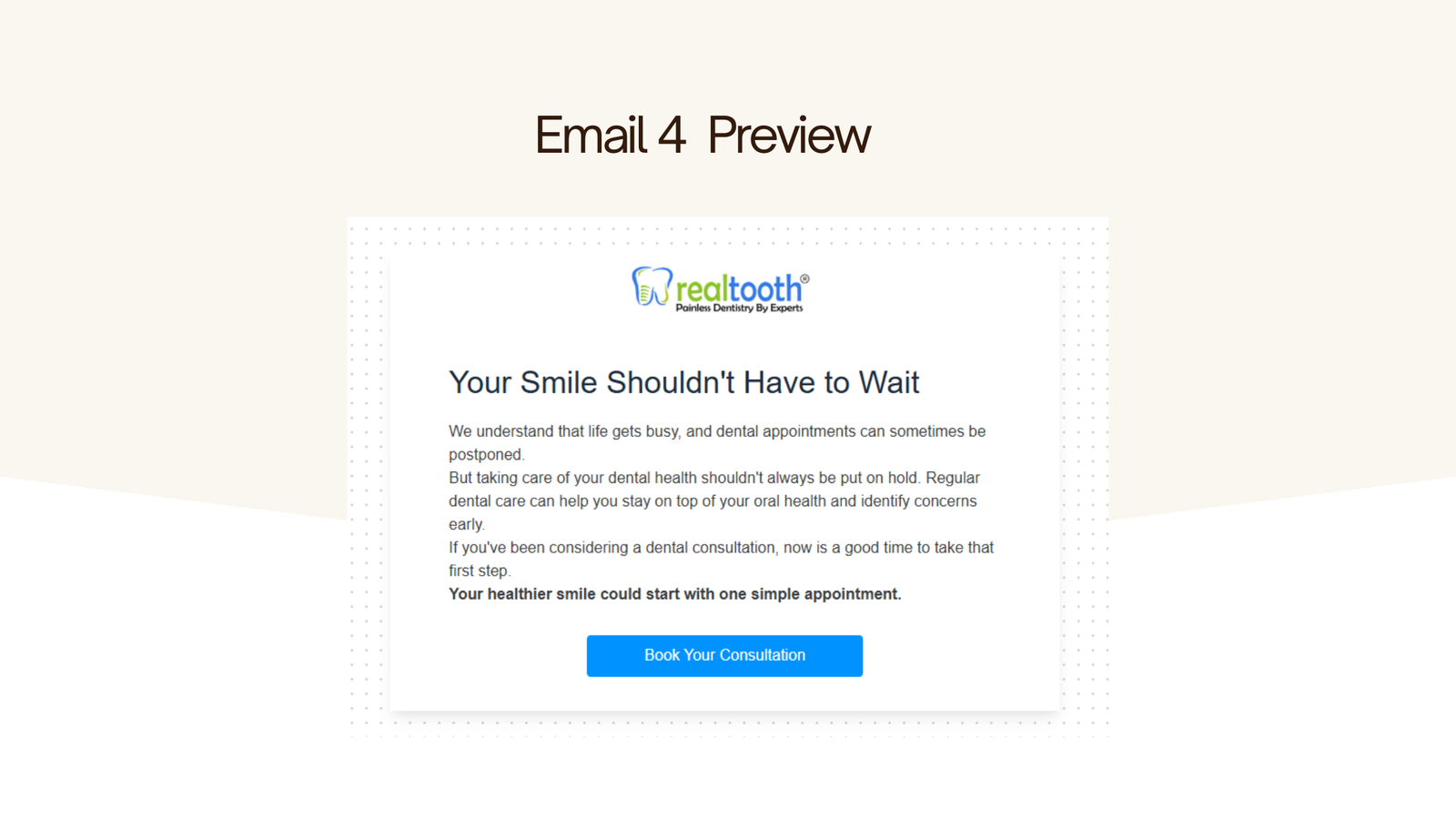 Email Marketing Workflow — Email 4 — Preview