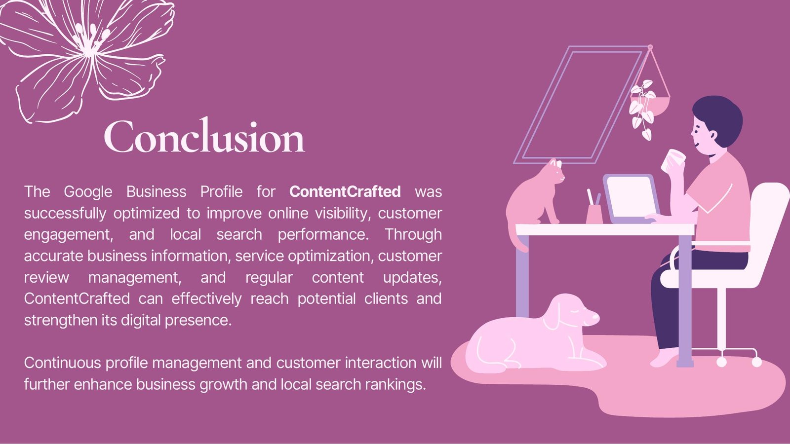 Google Business Profile Optimization — Conclusion & ongoing profile management