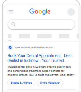 Google Ads Campaign Strategy — Google Search result preview
